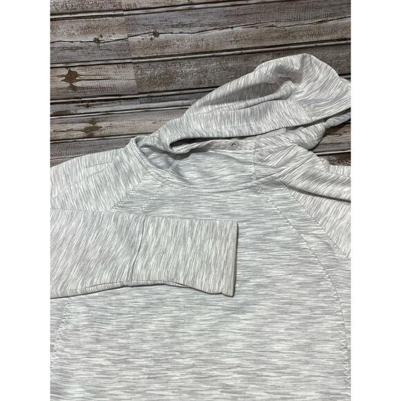 Athleta Women’s Hooded‎ Sweatshirt Gray Size Medium - Picture 1 of 6